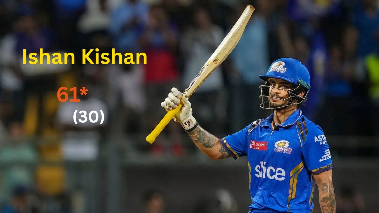 Fastest Fifty Of IPL 62* (21) | Ishan Kishan Mi VS Kkr 