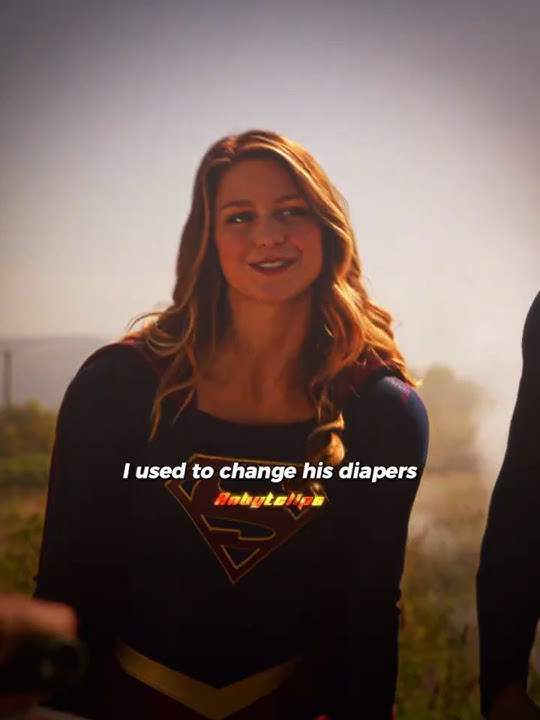 Superman and Supergirl funny moments 😂 #supergirl