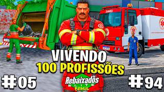 WORKING 100 JOBS IN 24 HOURS in REBAIXADOS ELITE BRASIL screenshot 4