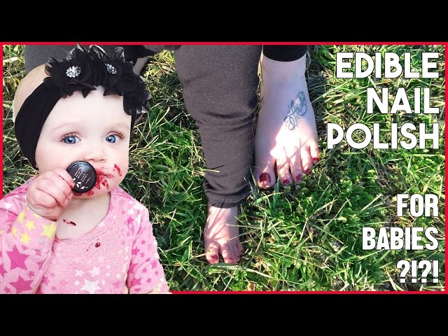 Kid Licks Nail Polish, made with 100% edible ingredients