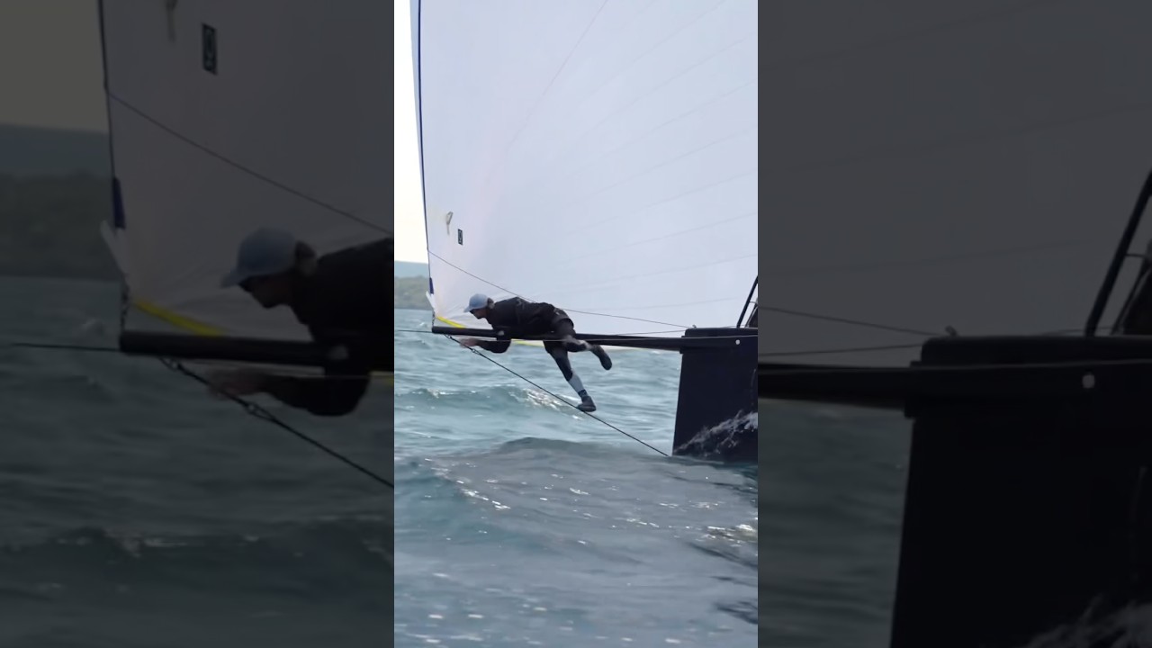 @normberge fighting the waves todayFirst day of the @g|52racing Ugotta Regatta.@annasusslova