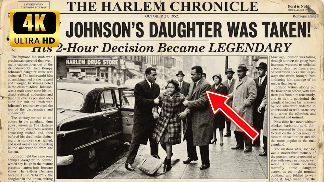 Bumpy Johnson’s Daughter Was Taken — His 2-Hour Decision Became LEGENDARY