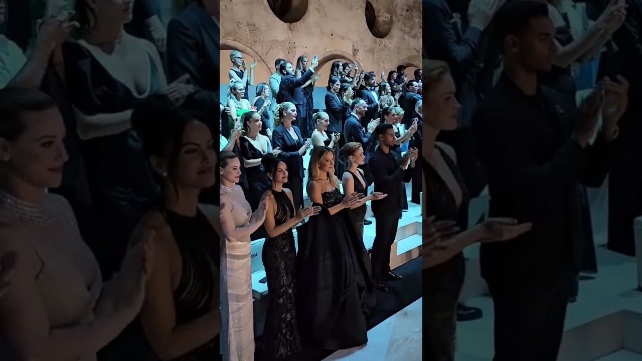 Lili reinhart, Camila mendes, Syney sweeney & Sandie sink for Giorgio Armani event.