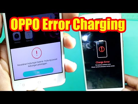 Cara Mengatasi Kesalahan Hubungan Baterai OPPO A37, a37f  | OPPO A37 error charging solution