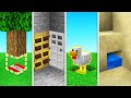 10 SECRET Base Entrances You’ll NEVER FIND! (Minecraft)