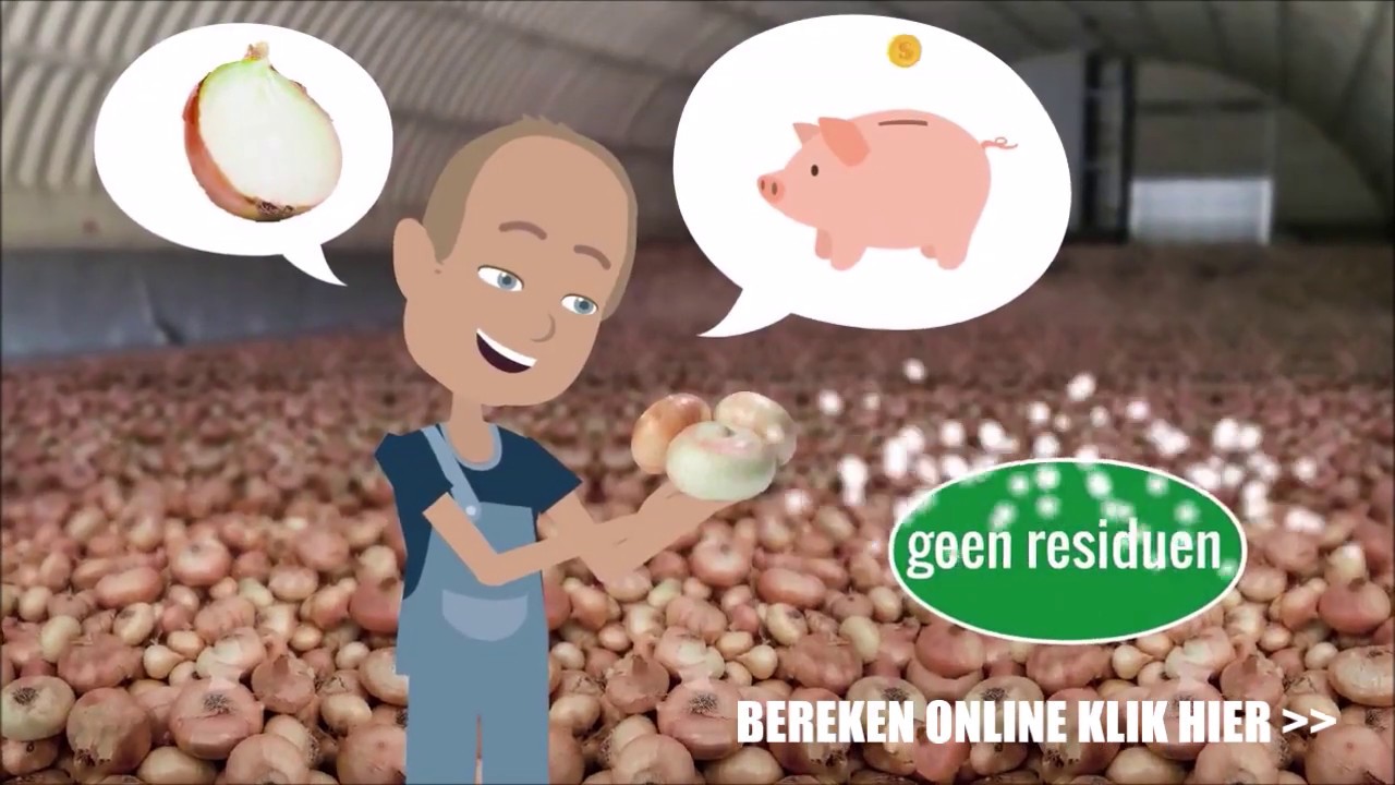 Kiemremming voor uien - Restrain Anti-Kiem Concept