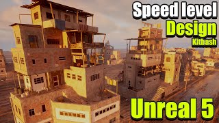Speed Level Design - Overgrown Ruins - Kitbash3d To Unreal Engine 5