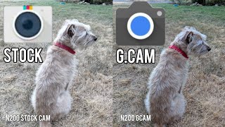 One Plus N200 5G G.Cam APK App VS Stock Camera App screenshot 4
