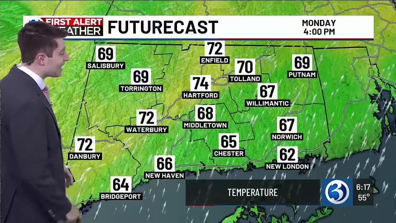 FORECAST: Brighter and drier tomorrow, warmup on the way this week ...