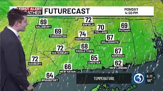 FORECAST: Brighter and drier tomorrow, warmup on the way this week