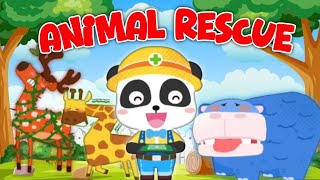 Baby Panda to the Rescue! Save the Animals | Fun Kids Game | Baby Panda World Gameplay screenshot 5