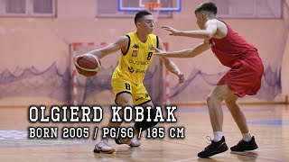 Olgierd Kobiak, Born 2005 Poland, Guard | Basketball Skills | Youth Player | GAK Asseco Gdynia