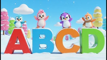 ABC Penguin Pals | Fun Alphabet Song for Kids | Learn ABC Letters | Nursery Rhymes for Toddlers