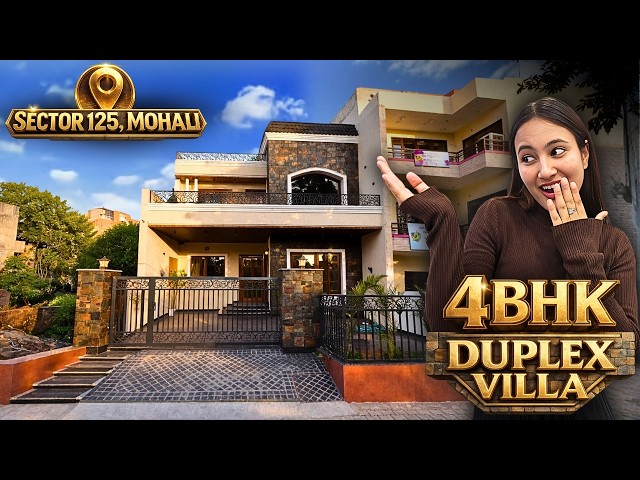 250 Sq.Yard Duplex Villa | Luxury Home | Prime Location Sector 125 Mohali #hometour