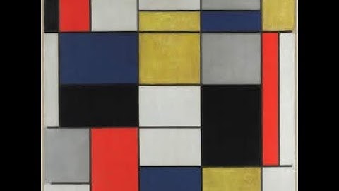 Composition A - Piet Mondriaan (3h)