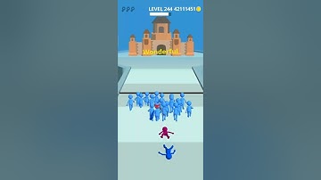 Join Clash 3D Max Level - 244 #gameplay #shorts #joinclash #joinblobclash3d  #android #youshort