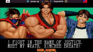 jump up 🆚 hayashik - The King of Fighters '95 - FT.5 screenshot 3