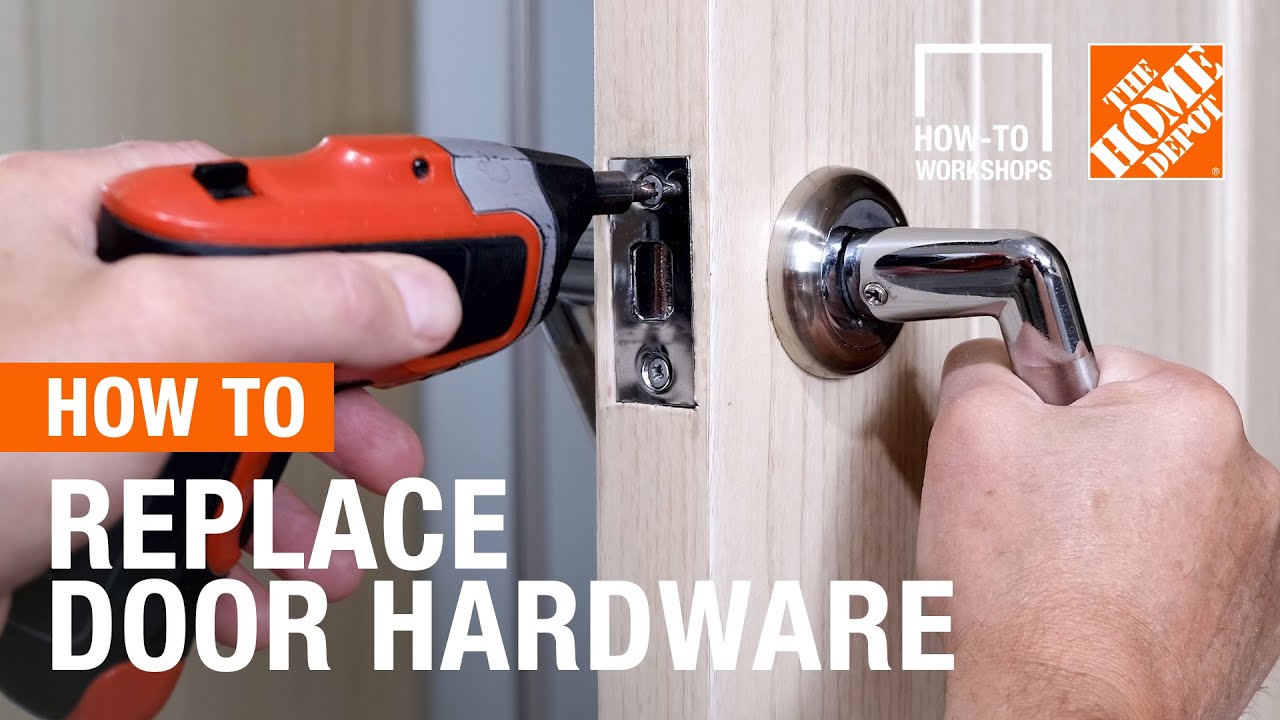 How-To Workshops - How To Replace Door Hardware | The Home Depot