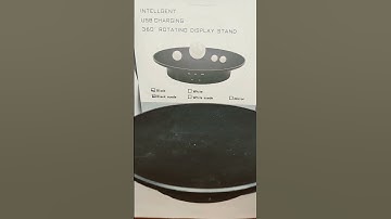 200mm 3 Speeds Photography Rotating Display Stand 360 Electric Rotating!