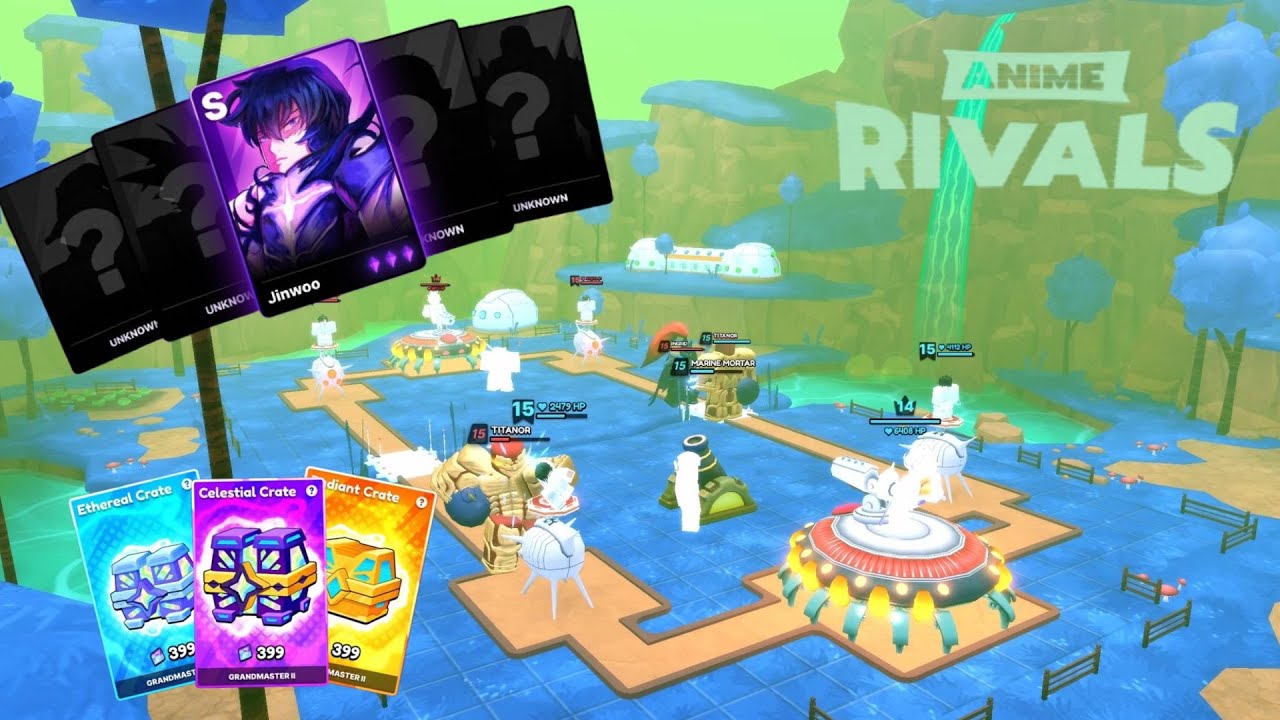 The New Clash Royale Of Roblox Roblox Anime Rivals YouTube 