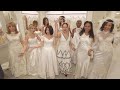 Women Try On Wedding Dresses to See if They Still Fit