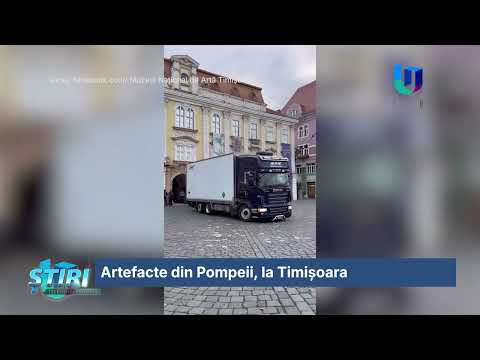 Artefacte din Pompeii, la Timișoara