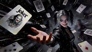 Harley Quinn Joker Cards Chaos Live Wallpaper  screenshot 2
