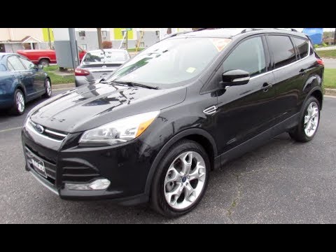 *SOLD* 2013 Ford Escape Titanium Walkaround, Start up, Tour and Overview