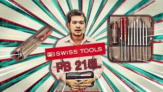 PB SWISS TOOLS ชุดไขควง PB 215L พร้อมซองหนังอย่างดี ไฮคลาสมาก จากประเทศสวิตเซอร์แลนด์ PB SWISS TOOLS ชุดไขควง PB 215L พร้อมซองหนังอย่างดี ไฮคลาสมาก จากประเทศสวิตเซอร์แลนด์