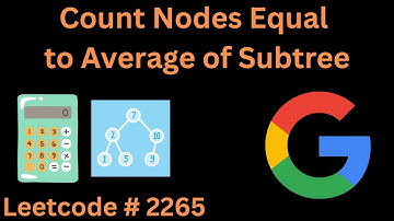 COUNT NODES EQUAL TO AVERAGE OF SUBTREE | LEETCODE 2265 | PYTHON DFS SOLUTION
