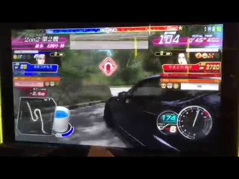 【頭文字D Zero】2on2(全国対戦) 碓氷右周り せいやSR@ vs やまとの弟子