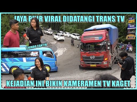 Chindo Cantik Host Trans TV Datang Temui Jaya, Kejadian Ini Bikin Kameramen Kaget di Sitinjau Lauik