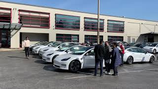 Canada Tesla Model 3 Standard Range Plus, taking delivery at Tesla Vancouver 1 @ 20210311