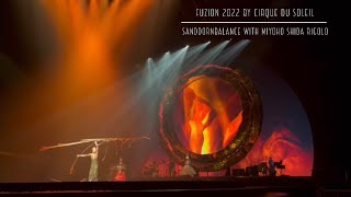 Sanddornbalance with Miyoko Shida Rigolo in FUZION 2022 by @CirqueduSoleil, @MiyokoShida