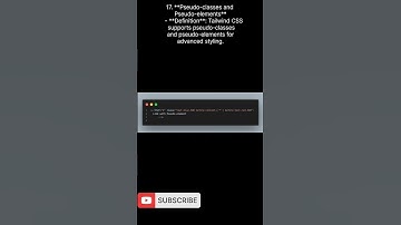 PseudoClasses #tailwindcss #coding #frontendcourse #cssframework #webdesign#programming #csstutorial