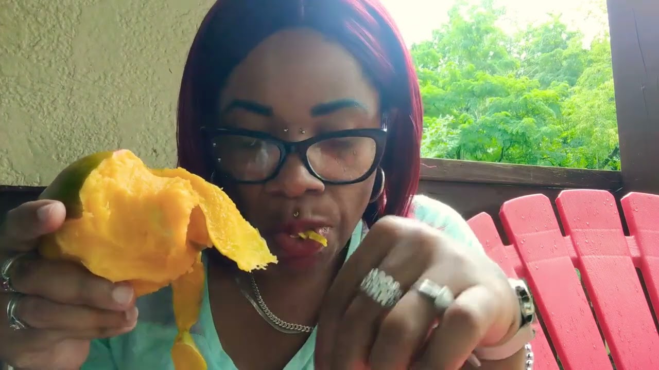 Rain 🌧️ Rum 🥃 and Sweet Mango 🥭 ASMR