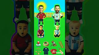 এটা আমার বুদ্ধি মান ছেলে #sorts #cartoon #foryou #messi #vs #ronaldo