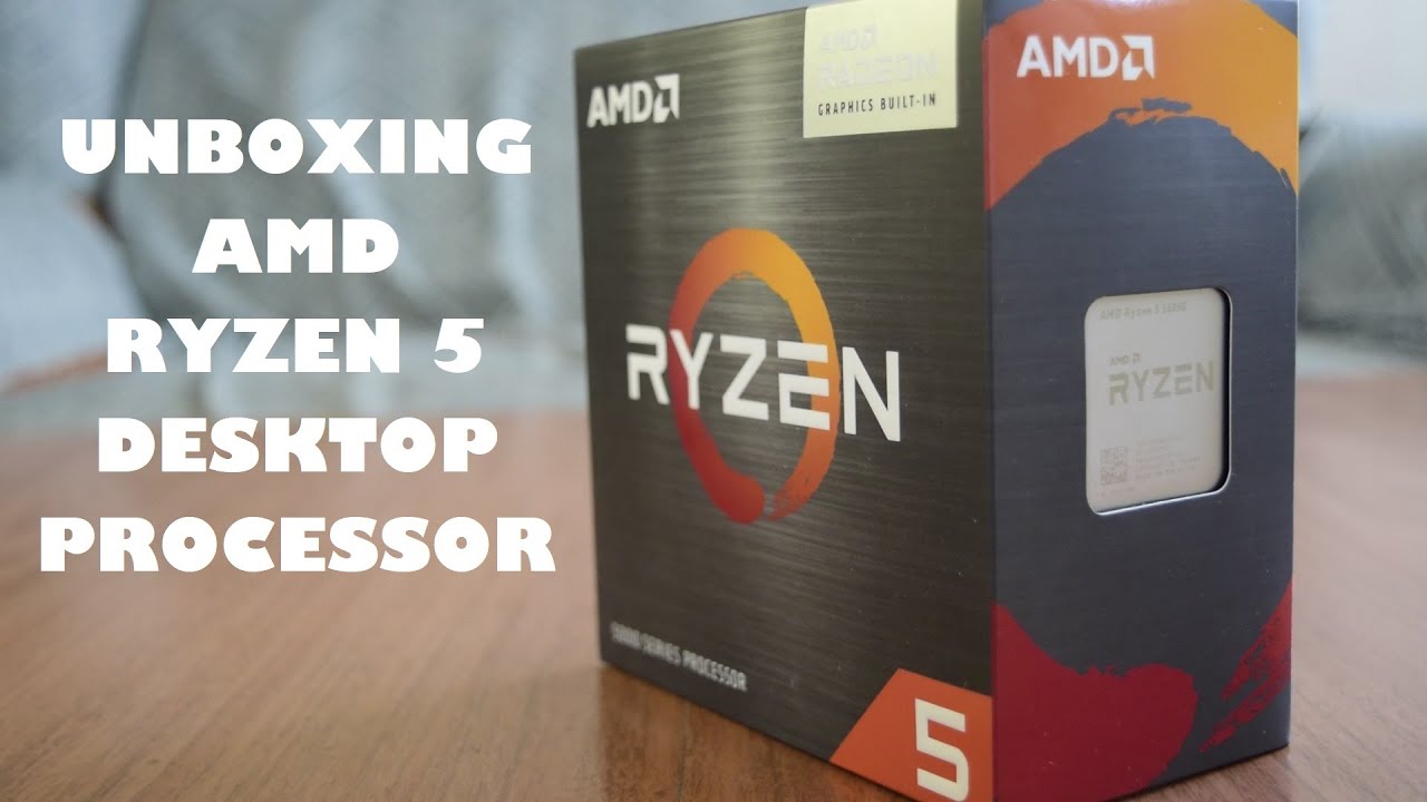 Unboxing: AMD Ryzen 5 5600 AM4 Processor 