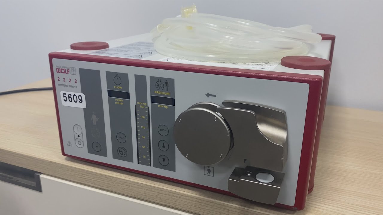 Подготовка к работе гистеропомпы (2222 Hystero pump 2 )