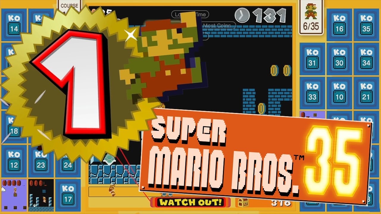 WINNING Against All Odds In The NEW Super Mario Bros. 35 Battle Royale ...