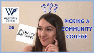 Some insight about how i picked a community college. i'm often asked
why chose west valley over de anza. anza is one of the top colleges
for t...