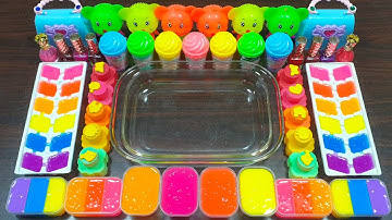 Relaxing clay and foam slime with store bought slime ! Satisfying slime video ! Alex slime