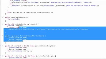 Creacion de un WebService en C# y un WebServiceClient en JSP