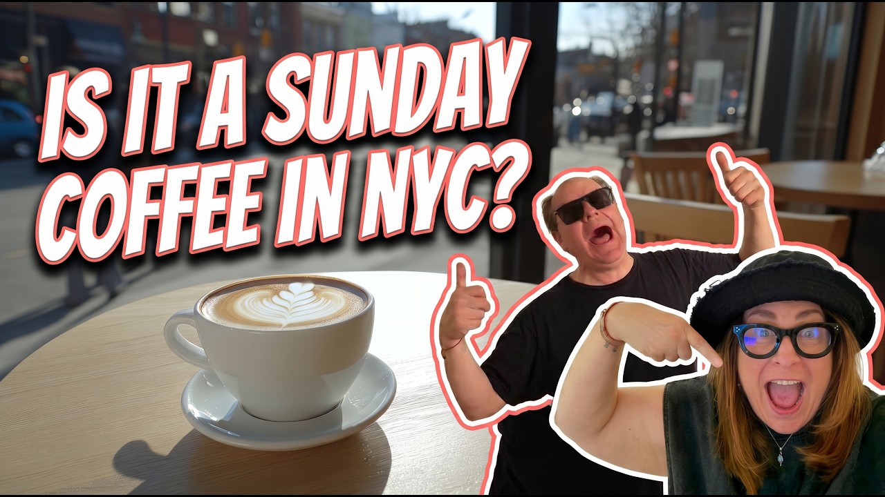 LIVE ☕️ Sunday Funday Morning Coffee Time! 😀#nyc #life
