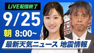 ウェザーニュースの配信のサムネイル画像