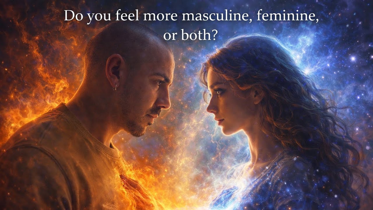 الطاقة الذكورية: الفعل والسعي، والطاقة الأنثوية: الحضور والتجلي