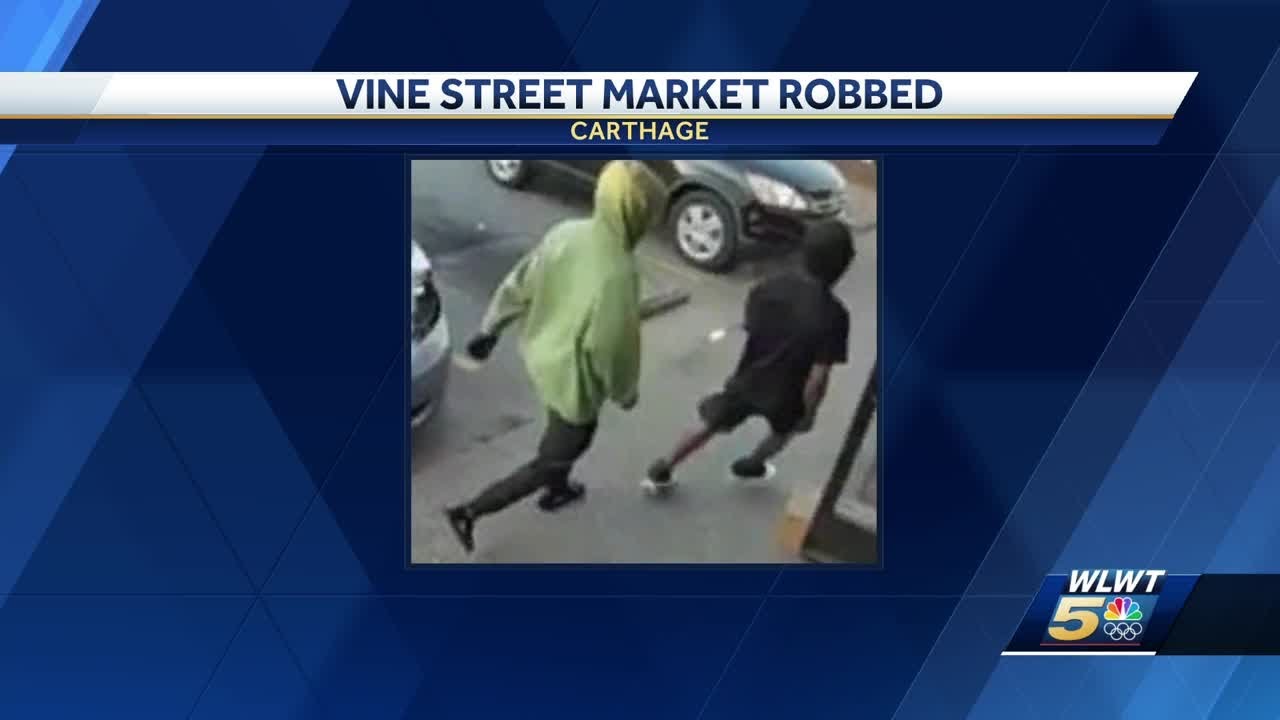 Cincinnati police searching for suspects in armed robbery at Vine ...