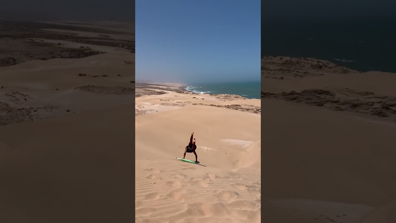 Epic Sandsurfing Adventure: Conquering the Dunes!🏄‍♀️