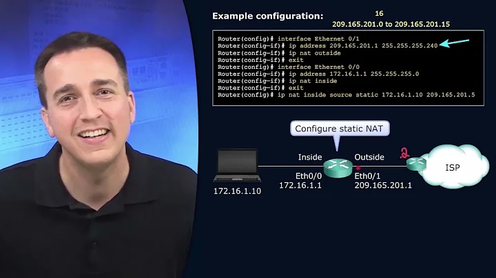26  Configuring Static NAT I