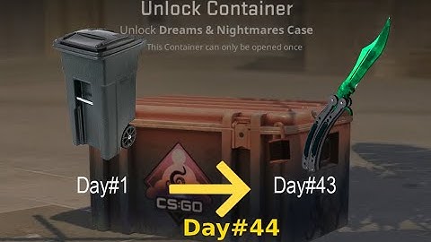 CS2 | Opening 1 Case every DAY until we get a KNIFE - Day 44